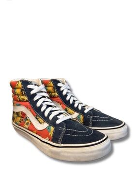 VANS x Star Wars Sk8-Hi Sneakers Yoda Aloha Tropical Men's US 7 W 8.5 Limited Ed